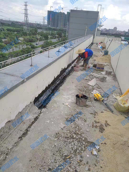 楼顶伸缩缝防水