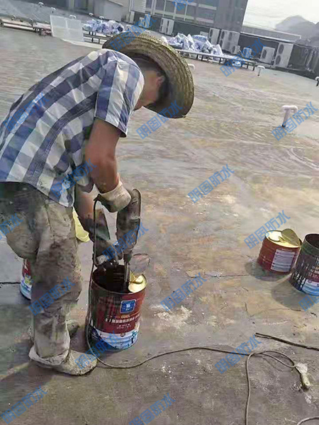 屋面防水及裂缝补漏工...