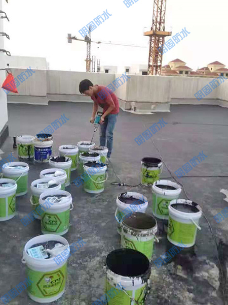 屋面防水及裂缝补漏施...