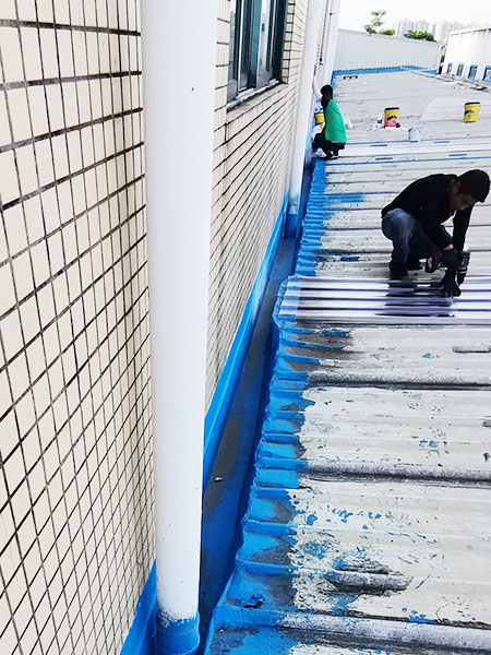 彩钢瓦屋面天沟防水