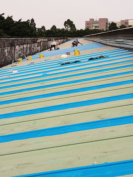 彩钢瓦屋面天沟防水