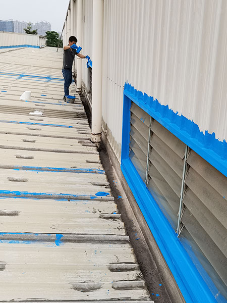 彩钢瓦屋面天沟防水