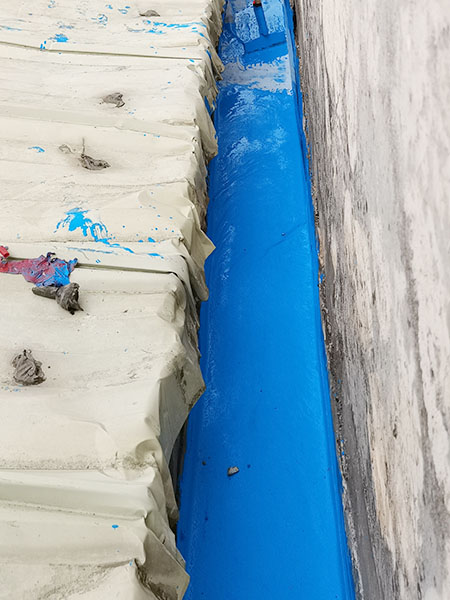 彩钢瓦屋面天沟防水