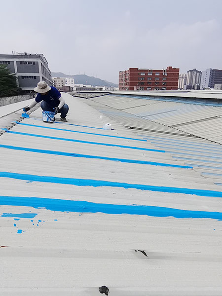 彩钢瓦屋面天沟防水