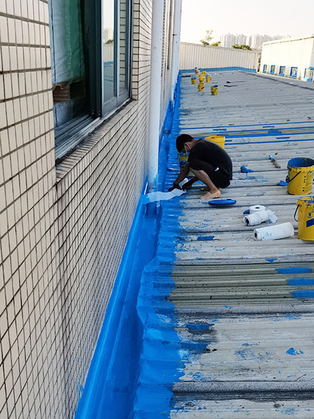 彩钢瓦屋面天沟防水